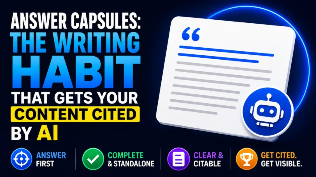 how to write content for AI citations